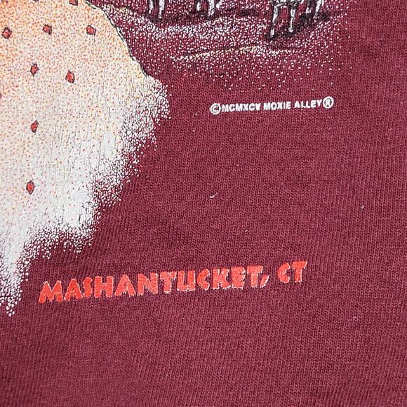 Vintage 1995 Native-American Wolf Sweatshirt Womens 2XL 25x26 Boxy - Picture 9 of 13